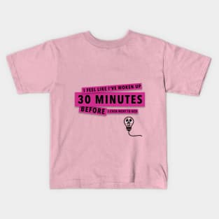 So tired Kids T-Shirt